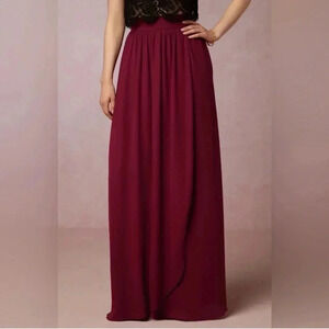 Anthropologie | Hitherto Women's Sz 0 BHLDN JANE High-Waist Long Maxi Skirt